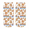 Socks Hosiery Women's socks kawaii Funny happy Capybara Printed Woman harajuku Happy Novelty Casual cute girl gift for women T221102