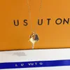Роскошное подвесное ожерелье Clover Fashion 18k золото, ожерелье, популярное бренд, ювелирные аксессуары изысканный дизайн подарок для женской семейной пары