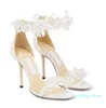 Свадебные свадебные туфли сандалии высокие каблуки Lady Summer Brands Maisel Lxuxry Crystal Crystal изысканный вечер