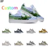 GAI Designer Custom Schoenen Loopschoen Mannen Vrouwen Handgeschilderde Anime Mode Heren Trainers Outdoor Sneakers Color27