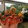 Octopus Smoking Bong Hookahs Glass Rigs Water Pipe Dab Rig for Smoking Heady Handmade Recycler Bubbler