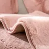 Крышки стулах ускорялись современные европейские высококачественные роскошные густые плюшевые диваны с твердым цветом хорошее ощущение полотенца