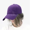 Chapeau de baseball en coton européen et américain Party Favor hommes et femmes style crème solaire chapeaux pare-soleil couleur unie casquette à visière de934