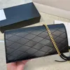 Frosted Bag Luxury Designer Handbags Lady Fashion Totes Soft Chains Shoulder Crossbodys Hasp Messenger Wallets Letter Flap Plain Hot Purse Chain Bag
