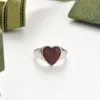 Extravagant Love Ring Guld Silver Rose Rostfritt stål mässing bokstav diamant Ringar Kvinnor män bröllop