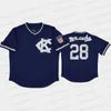 Koszulki bejsbolowe 2022 Replica City Monarchs Navy Jersey Mężczyźni Brad Keller Nick Pratto Kyle Isbel Frank White Hunter Dozier Edward Olivares Salvador Perez