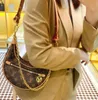 luxury designers Handbags Purses Bag Brown flower Tote Letter Leather Shoulder Bags crossbody bag moon purse clutch wallet phone holders flower with chain 668