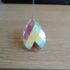 الثريا كريستال 100pcs/lot 38mm ab color حبات معلقة Prism Suncatcher القطرات