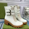 Martin Desert Boot Boots Women Boots Buty Platforma Fahsion Love Strzała skóra Flamingos Medal ciężkie podeszwy