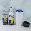 sublimation 4 in one cooler Bluetooth speaker tumbler with 2 lids 16oz straight tumblers 7 coloful Audio Stainless Steel bottom enjoy your music