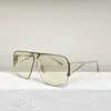 солнцезащитные очки Женские дизайнерские уникальные металлические оправы BV1065 роскошные мужские солнцезащитные очки без оправы с прозрачными линзами очки высокого качества 2023298M