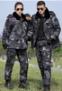 Vestes pour hommes 60 Entraînement au combat des forces spéciales en plein air Uniforme militaire coupe-vent Pantalon en coton résistant au froid