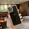 豪華なラブケースハートブリングラインストーン電話ケースiPhone 12 11 13 14 Pro Max XR XS Max 7 8 Plus SE Bumperバックカバー