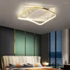 Światła sufitowe Nowoczesna dioda LED do salonu sypialnia studium jadalni biuro zdalne sterowanie domem kreatywne urządzenie lampy