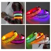 Party Decoration Party Led Armband Decoratie armbanden lopen fietsen oefening gloed licht op in donkere nachtelijke uitrusting veiligheid reflecterende DHV2H