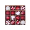 Party Decoration 16pcs 6cm Christmas Balls Shatterproof Hanging Xmas Tree Ornaments Wedding Home Year Gift