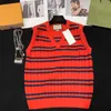 Womens Knits Sweaters Fashion Cardigan Vests Winter Stylish V Neck Sweater Vest Women Warm Knitted Tees 22FW Knits Vest