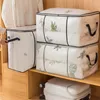 Storage Bags Clear PVC Quilt Packaging Bag With Zipper Sturdy Clothes Toy Organizers Reusable Eco Sacks Bedroom Wardrobe Accessories