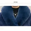 Women's Fur Mom's Mink Velvet Jacket Mid-length Thickened Middle-Aged Elderly Women Autumn Winter Clothing Imitation Woolen Coat M389