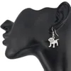 Dingle örhängen bijoux femme vintage hippie 3d labrador brincos bohemian canada hund älskare pendientes mujer smycken för kvinnor gåva