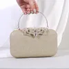 Handväskor Ny mode paljett skrubba koppling kvinnor kvällspåsar bling kopplingar guld bröllop handväska kvinnlig handväska