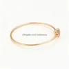 أساور أخرى bangle mxgxfam جميلة الزهور زركون سوار سوار المجوهرات للنساء الأصغر سنا الذهب اللون 18 كيل