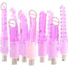 Vibratori Fredorch Different 3xlr Machine Attachements for Women and Men Sex Love Product 3prong Dildo Sucker Shop 1115