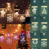 Décorations de Noël LED String Lights 3D Acrylique Décoration Suspendue Navidad 2022 Novedades Adornos