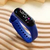 Girl Boy Waterpronation Watches Unisex Digital Led Electronic Heart Love Wrist Watch Silicone Watch -полоса спортивные часы