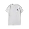 Camiseta de grife Novo estilo camisetas masculinas femininas estilo básico logotipo clássico Camisa de algodão puro lazer Tee mangas curtas de verão tamanho asiático sênior S-3XL