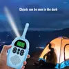 Walkie Talkie 2pcs Kids Blue and Pink Strong Signal USB Children Outdoor Toy1580783のための充電式ギフト