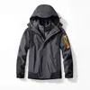 Tech Mens Men Fleece Jackets Coat Autumn Winter Warm Jacket Plus Velvet Outerwear Three In One Style Windproof Coats Sport Mountain Cl UIKM