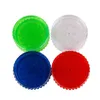 Smerigliatrici per erbe da fumo rotonde in plastica da 60 mm Smerigliatrici per tabacco a 3 strati Smerigliatrice per sigarette Fit Erbe secche Colore Invio casuale