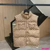 Ontwerper Puffer Vest Jas Heren Vest Winter Down Vesten Unisex Paar Bodywarmer Dames Jas Mouwloos Outdoor Warme Dikke Uitloper Kleding Gilet