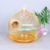 Bird Cages Outdoor Toys Cage Tray Golden Parrot Drinker Hanging House Feeder Carrier Nidos Para Pajaros Pet Products DL6NL