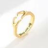 Romantische Hände Als Herz Paar Ring Für Frauen Männer Geometrische Palm Liebe Geste Mode Finger Ringe Hochzeit Schmuck Liebhaber Geschenke