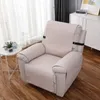Chair Covers Waterproof Single Sofa Cover Pure Color Recliner Towel Integrated Pet Cushion Non-slip Cloth Protector