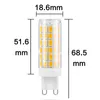 LED 전구 360도 E27 G9 E14 SMD5730 옥수수 램프 8W 9W 10W 12W 실내 조명 따뜻한 흰색 AC110-240V CE