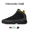 Nuovi uomini 9s Olive Concord Basketball Scarpe Jumpman 9 Change the World Brid University Gold Antracite Racer Blue Chile Gyle Fire Red Particle Sports Sneaker