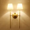 Lampada da parete Beatty Sconce Vintage Nordic Light Gold Design Luxury Led Indoor Loft Corridoio Lampade decorative per soggiorno