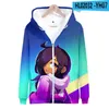 Мужские толстовка мужчина Hoodi Aphmau Merch 3D Принт Zip Up Женщины/мужская толстовка толстовки мальчики девочки детская уличная одежда хип -хоп -молния