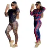 2024 Designer Brand Jogging Suit Women Tracksuits 2 piece set print hooded jacket pants Lady Outfits Long Sleeve Sweatsuit 2XL sportswear casual Clothes 8982-1