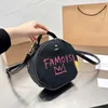 Evening Bags Crossbody Coabag Designer Classic Round Cake Buns Women Shoulder Tote Leather Handbag Lady Messenger Purse 221019