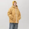 Veste d'hiver élégante, épaisse et chaude, Parka, vêtements d'extérieur, tendance de rue, treillis, veste en coton solide, YR001, 2022