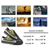 Buty niskie Topmen DIY Women Custom Top Canvas Deskorborka Trampki Triple Black Dostosowanie UV Sports Sports Sneakers Wangji 163-12 Ization