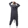 Onesies pajama rascoon anime costumes cosplay kigurumi anime vuxna cat björn shark drake jumpsuit jul present2474