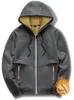 hooded sherpa coat