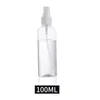 収納ボトル10pcs 100ml 3.4ozクリアファインミストスプレーボトル。