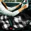Blankets Universal Car 12V Heating Blanket Camping Emergency Electric Warming Mat Automotive Accessory Outdoor Equipment Black Red