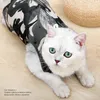 Cat Costumes Professional Recovery Suit For Abdominal Wounds Or Skin Diseases Cats And Dogs After Wear Pajama